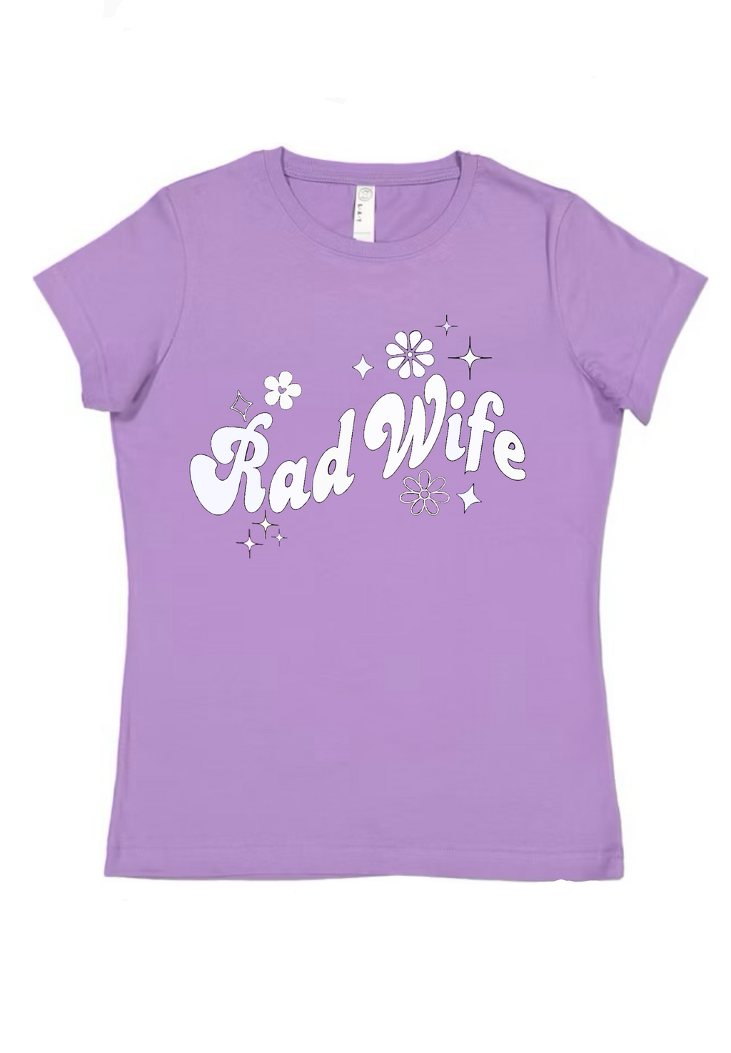 Limited Edition Lavender Rad Wife Tee – Presale