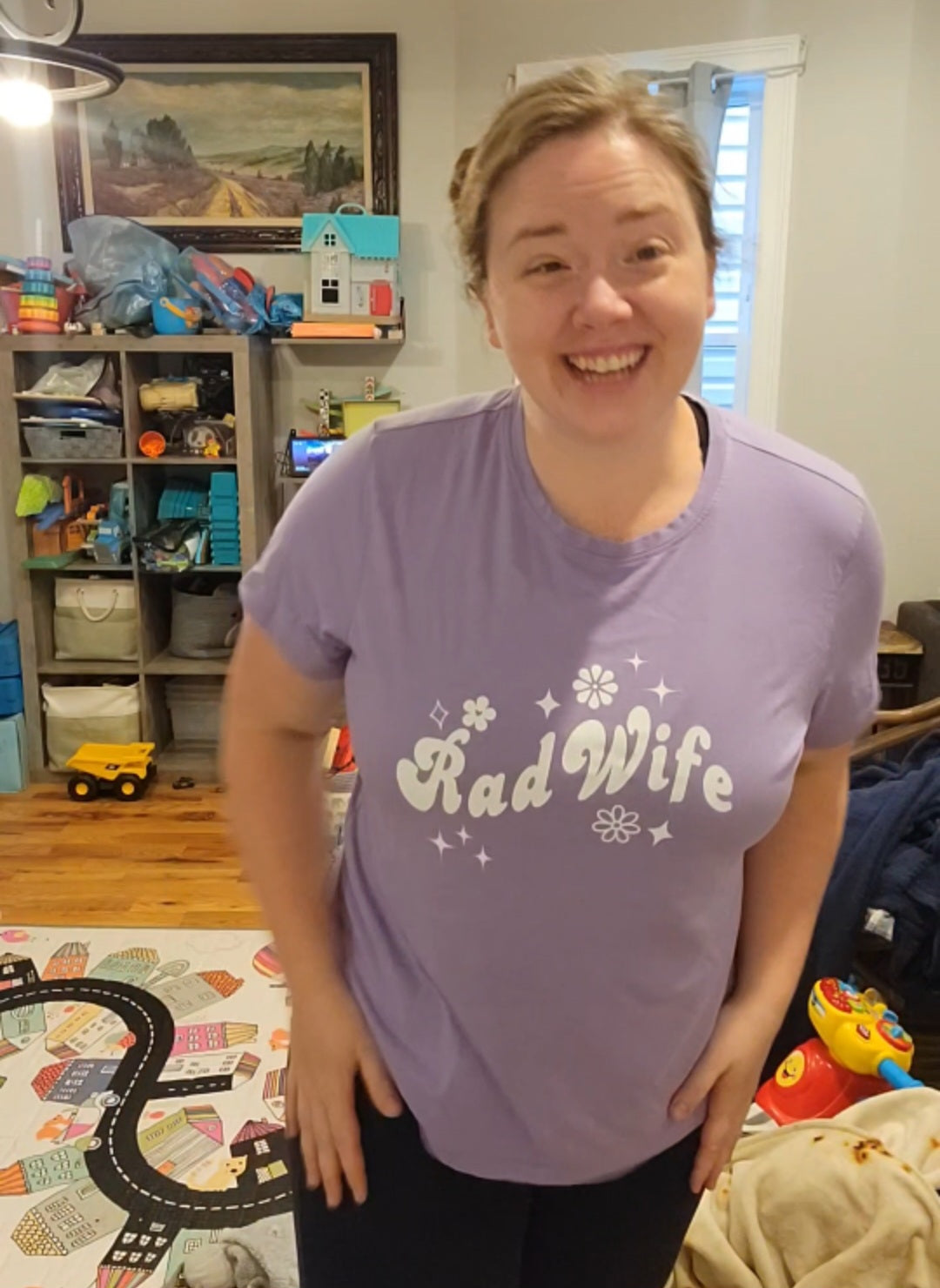 Limited Edition Lavender Rad Wife Tee – Presale